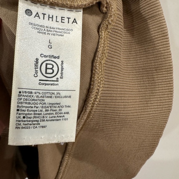 Athleta sundown hoodie sweatshirt size L - Picture 10 of 12